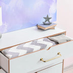 Goo-Ki 6.3"(160mm) c-c Champagne Bronze Cabinet Handle Drawer Pulls Zinc Alloy Kitchen Hardware - 6 Pack Modern Bar Pull Handles for Cupboard Wardrobe,9338UBR-160