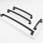 COTYKILEY 6 Pack 10Inch(254mm) Matte Black Cabinet Handles Black Kitchen Cabinet Pulls Cabinet Door Handles Kitchen Cabinet Hardware