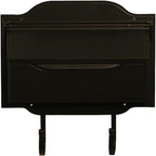 Special Lite Contemporary Horizontal Wall Mount Mailbox - Oil Rubbed Bronze Aluminum Mailbox for Wall Mount - SHC-1002-ORB