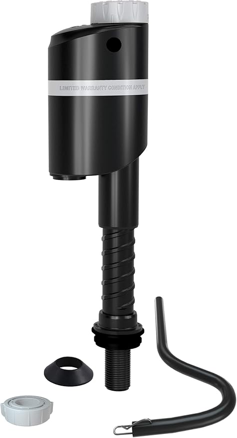 R&T A1350 Quiet Toilet Fill Valve Toilet Universal Tank Parts Replacement, Water Saving Toilet Repair Kit