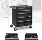 IRONMAX 11-Drawer Tool Chest with Wheels, 2-in-1 Detachable Tool Storage Organizer Tool Cabinet with Locking System & Liner, Metal Rolling Toolbox for Warehouse, Garage, Workshop, Household