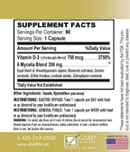 Vitamin D3, 750mcg (90 Count)