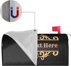 Personalized Magnetic Mailbox Covers Custom Picture/Photo/Text Street Magnetic Mailbox Covers for Garden Yard Home Decor Outdoor