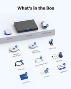 ANNKE 12MP Security Camera System, 16CH NVR Recorder with AI Motion Detection, 8pcs IP PoE Cams with Color Night Vision, Built-in Mic, Compatible with Alexa for Home Business Surveillance, 4TB HDD