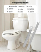 Toilet Seat Anchor Kit Compatible with Kohler K-84999 K-3386 K-3393 K-3398 K-3564 K-14338 K-3607 Models, Toilet Seat Fastening Replacement Kit