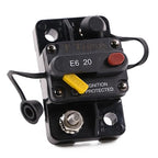 E69 20 Amp Circuit Breaker T3 Manual Reset UL Certified Waterproof IP66 Protection Mini Surface Mount IP66 20A Switchable