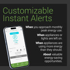 Emporia Vue 3 Home Energy Monitor - Smart Home Automation Module and Real Time Electricity Usage Monitor, Power Consumption Meter, Solar and Net Metering for UL Certified Safe Energy Monitoring