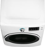 KoolMore FLD-8CWH, White Front Load 8 Cu. Ft. Dryer, Capacity Home Unit with Wrinkle Release Steam Function and Smart Sensor Dry Technology, Stainless-Steel Drum [240V], X-Large (27")