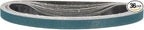 1/2 x 18 Inch Sanding Belt, 36 Pcs 240 Grit Zirconia Knife Sharpener Belts Work Sharpening for Belt Sander Knife Carving Tool Metal Working