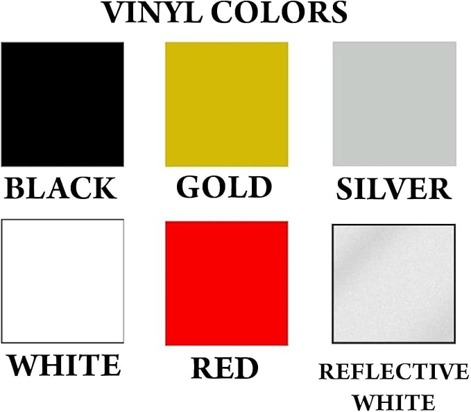 VWAQ Mailbox Decals Personalized Address Labels House Numbers and Vinyl Letters For Outside Custom Lettering Stickers - CMB1 (12 Inch X 6 Inch, Reflective White)