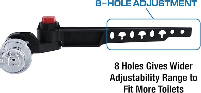 Danco 12062 Toilet Tank Lever, Chrome