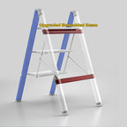 3 Step Ladder,Aluminum Lightweight Folding 3 Step Stool with Anti-Slip Wide Pedal, 330LBS Capacity Step Ladder for Household,Kitchen,Office