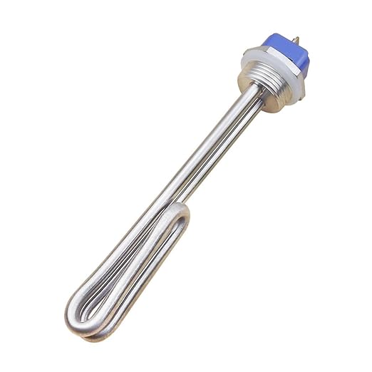 DERNORD 120V 1500W Foldback Water Heater Element with Low Watt Density