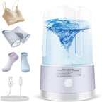 Portable Mini Washing Machine | Compact Deep Cleans Underwear, Baby Clothes, Small Laundry | Lightweight for Apartment, Dorm, Hotel, Travel & Camping | Quiet Energy-Efficient（Purple）