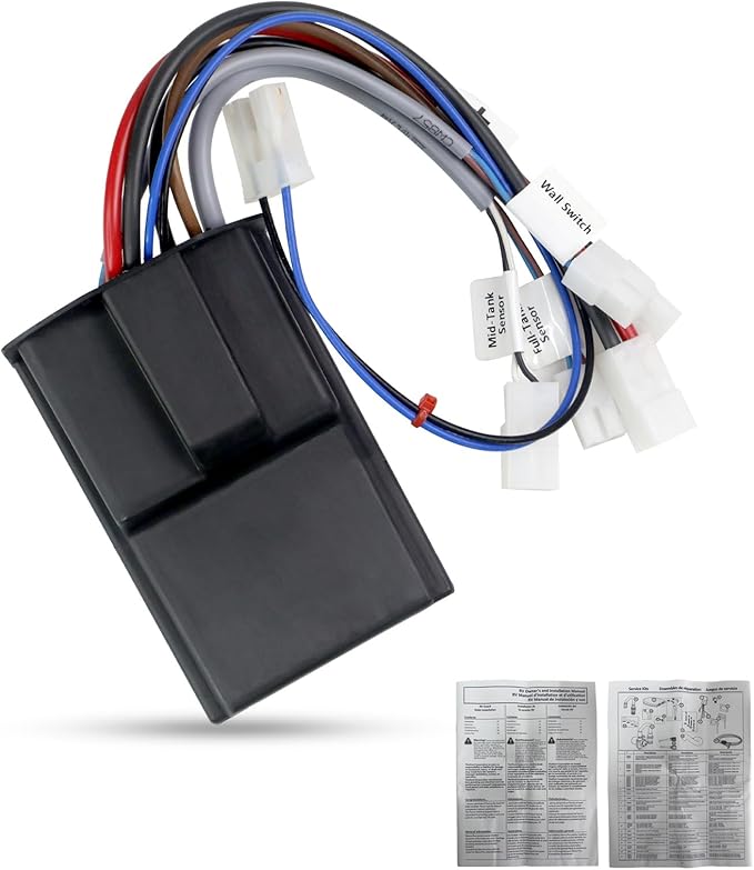 XHEIN 36398 RV Toilet Automatic Flush Controller Fit for Thetford Tecma Silence Plus Toilet