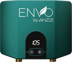 ANZZI Envo ANZZI Electric Tankless Water Heater 3.5 KW at 120 Volts, Small Enough to Install Anywhere - For for any bathroom sink or kitchen sink (WH-AZ035-M1)