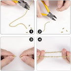 Ceiling Fan Light E-27 Multi Lampholder Socket Switch Zing Ear ZE-310D Socket with ZE-109M Pull Chain Switch for Lamp Light (Brass)