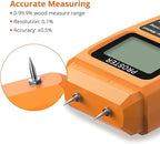 Proster Wood Moisture Meter - Digital Moisture Detector Moisture Tester, Pin-Type Moisture Detector Damp Tester for Wood Firewood Paper Floor
