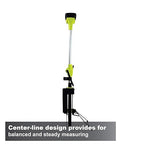 Calculated Industries #6575 DigiRoller Plus III 12.5 Inch Estimators Electronic Distance Measuring Wheel with Large Backlit Digital Display; Measure in Feet, Inches, Meters, Yards; FREE Carrying Pack