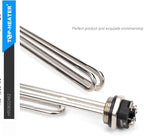 Water Heater Element 4500W,Screw-in,Foldback Type 02582 Water Heater Elements by TOP-HEATER, Fits Most Models As AO Smith, GE, Kenmore,Maytag,Whirlpool, Heater Element Replacement 1Pack