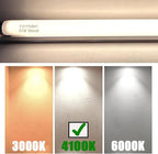 amgolibi F21T5/841 34 inch Fluorescent Tube, 21W T5 Light Bulb, 2000 Lumens, 4100K Cool White, 82+ CRI, G5 Mini-Bin Base 6 Pack