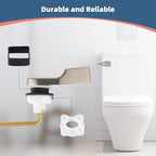 iFealClear Universal Metal Toilet Handle Replacement, Front Mount Toilet Flush Trip Lever Compatible with American Standard/Mansfield/TOTO/Kohler Toilets, Stainless Steel Flapper Chain, Brushed Nickel