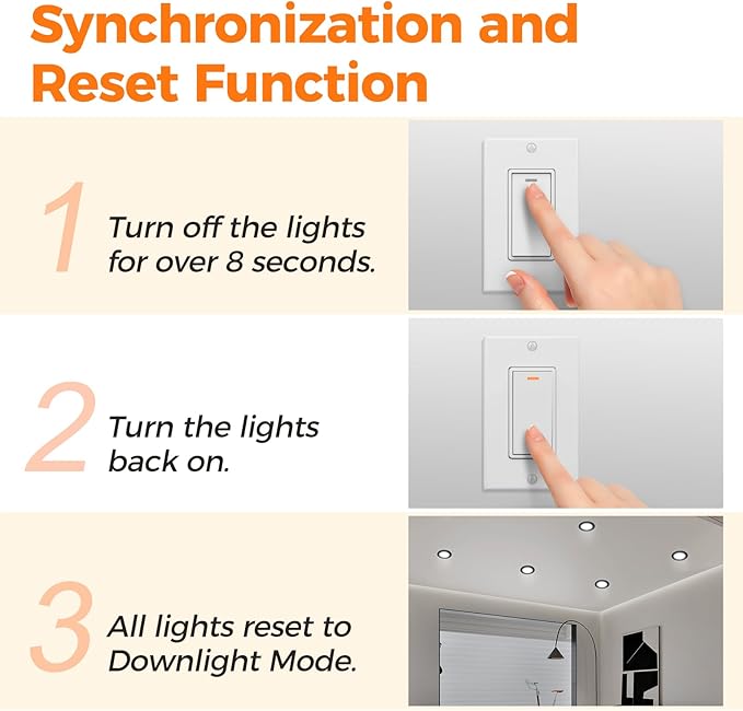 48 Pack Black 6 Inch Led Recessed Lights with Night Light, Canless Ultra Thin Wafer Soffit Recessed Lighting Downlight, Dimmable & 5 Color Temperature Selectable, 12W, ETL