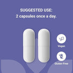 Luma Nutrition Probiotics 60 Billion CFU with Prebiotics - Probiotics for Women - Probiotics for Men - Formulated for Digestive Health - 60 Capsules