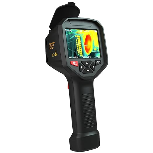 Thermal Imaging Camera 256x192 IR Resolution Handheld Infrared WiFi Thermal Camera 3.5" Screen with Analysis Software, Thermal Camera Home Inspection,Thermal viewer,Thermal Vision
