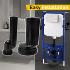 Wall Hung Toilet Pipe Connector with HDPE Material, Compatible with Geberit 405.116 Toilets Hidden Water Tank Toilet Parts, Bidet & Bidet Parts Easy Installation