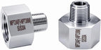 2 pieces Npt3/4 Female to Npt3/8Male Reducer,3/4-3/8Water pipe Adapter, Fabricate of 304 Stainless Steel