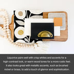 Country Chic All-in-One Chalk Paint for Furniture, Cabinets, Home Decor, Eco-Friendly, Matte Finish, Built-In Primer & Top Coat for Wood, Metal - Liquorice (Black) - 4 oz (118 ml)