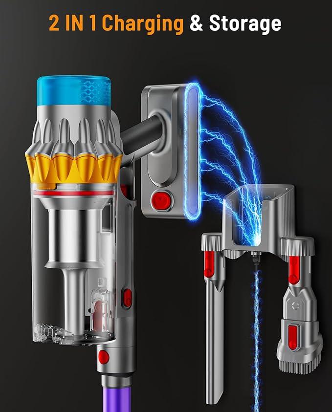 Cordless Vacuum Cleaner, 600W 50KPA 70Min Powerful Vacuum Cleaners for Home, Self-Standing Stick Vacuum Cordless Rechargeable/ Anti-Tangle/OLED Screen/1.8L Cup for Home Pet Hair/Carpet/Hardwood Floor