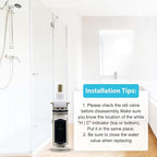 1222 Replacement Cartridge Compatible with moen One-Handle PosiTemp Faucets, Replacement Compatible with moen 1222 Shower Valve Cartridge,Metals & Plastics (1)