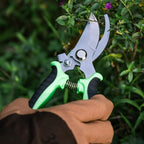 Gardening Tools Set 9-Piece Heavy-Duty Gardening Hand Tools with Floral Tote Bag, Stainless Steel Garden Supplies Kit Ideal Gardening Gifts for Women Mom Wife