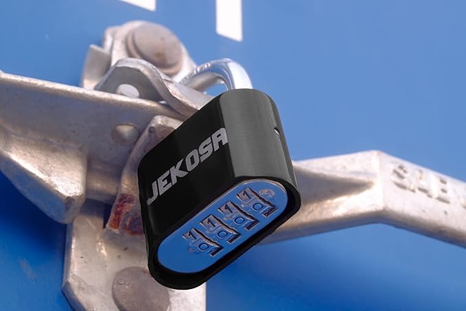 Jekosa® JKB/50 [Weatherpoof] Heavy Duty Combination Lock Outdoor - Lock with 4 Digit Code [No Key] - Ideal for Gate, Shed, Fence