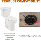 3'' Toilet Tank to Bowl Coupling Kit, Fits for American Standard Champion 4 Toilet Parts AS738756-0070A, Includes Gasket, Bolts and Other Essential Parts for Most 3 Inch Flush Valve Opening Tanks