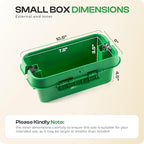 SOCKiTBOX – The Original Weatherproof Connection Box – Indoor & Outdoor Electrical Power Cord Enclosure for Timers, Extension Cables, Holiday Lights, Power Tools, Fountains & More – Size Small – Green