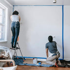 2 Step Ladder Folding Step Stool, 330lbs Heavy-Duty Steel Ladder with Anti-Slip Wide Pedals & Comfort Handgrip, Lightweight & Portable for Home, Kitchen, Garage