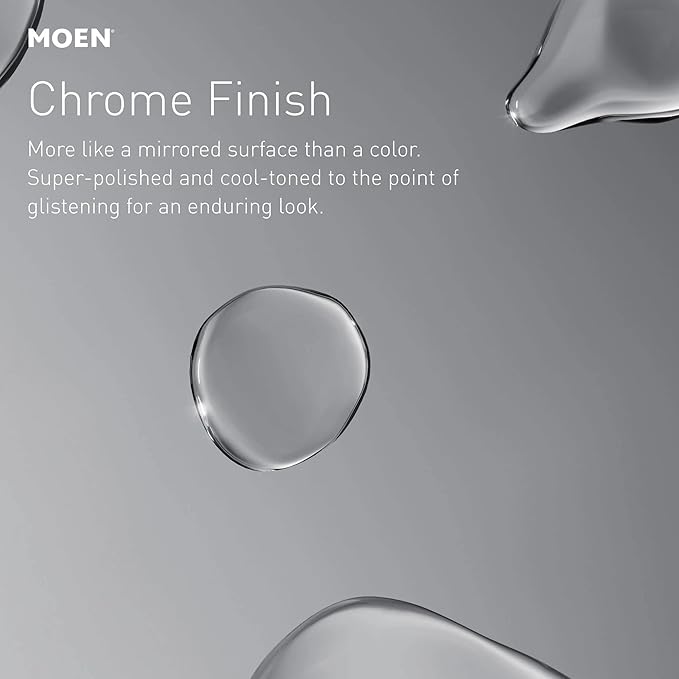 Moen Essie Chrome One-Handle High Arc Pre-Rinse Spring Pulldown Kitchen Faucet with Power Clean, 87814