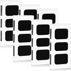 SEISSO Paultra2 Refrigerator Air Filter Replacement for Frigidaire Pure Air Ultra II, ELPAULTRA2 Filter for Electrolux Pure Advantage ULTRA II, Freshen Your Fridge with Activated Carbon-6Packs