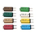 E73 ATM Manual Reset Fuse Low Profile Mini Blade Fuses 5A 6A 7.5A 10A 15A 20A 25A 30A for Boat Marine RV Car Truck DC 12V-28V UL-Rated