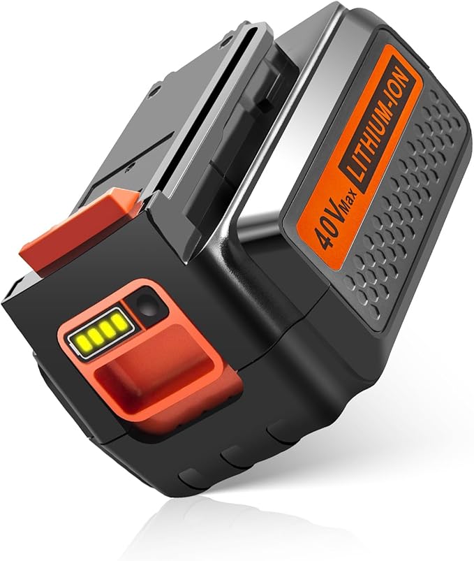 40V 3000mAh Replace Long-Lasting Battery for Black and Decker 40V Lithium Battery, Compatible with Black and Decker 40 Volt LBXR36 LBX2040 LBX2540 LBXR2036 and Power Tools