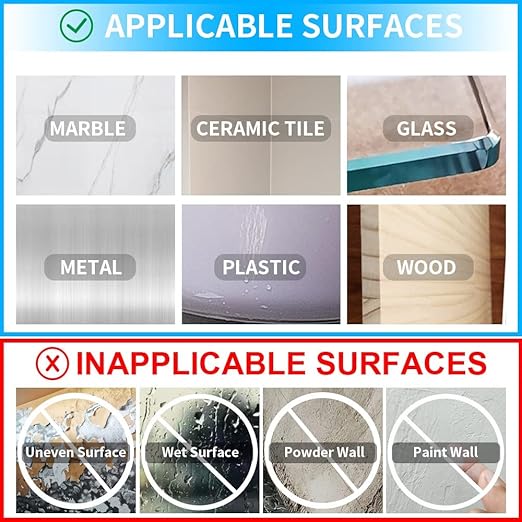 20PCS Double Sided Adhesive Pads for Mounting, 2.4inx2.4in, Two Sided Pre-Cut Squares,Sticky Tack Double Face Tape for Walls Hanging,2 Sided Nano Wall Mount Heavy Duty Pad Clear