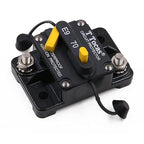 E9 70 Amp Circuit Breakers with Manual Reset | Surface Mount | UL Certified | 12V - 72V DC 70A Switchable