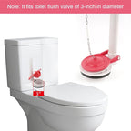 Hibbent Large 3-Inch Toilet Flapper Replacement Compatible with TOTO flapper Model G-Max, THU138S, THU175S and THU331S- Oversized Sealing and Easy to Install