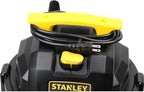 STANLEY 4 Gallon Wet Dry Vacuum, 4 Peak HP Stainless Steel 3 in 1 Shop Vacuum Blower with Powerful Suction, Vacuum for Job Site, Garage, Basement, Workshop, Top Handle, Portable Wet Dry Vac SL18301-4B