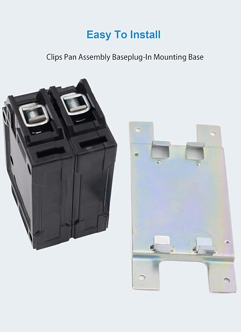 Unit Mount Circuit Breaker, THQC2150WL 2P 50 Amp Breaker, Molded Case Circuit Breaker Feed-Thru, 120/240VAC, Standard