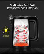 0.8L Electric Kettle Stainless Steel, 800 Watts Small Electric Kettle 27 Ounce Fast Boil Auto Shut-off, Portable Water Boiler for Small Kitchen, Business Trip and More