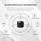 BroadLink RM4 Mini IR Universal Remote Control (2.4 GHz Wi-Fi Only), Smart Home Automation Wi-Fi Infrared Blaster for TV, AC, STB Audio, Works with Alexa, Google Home, IFTTT